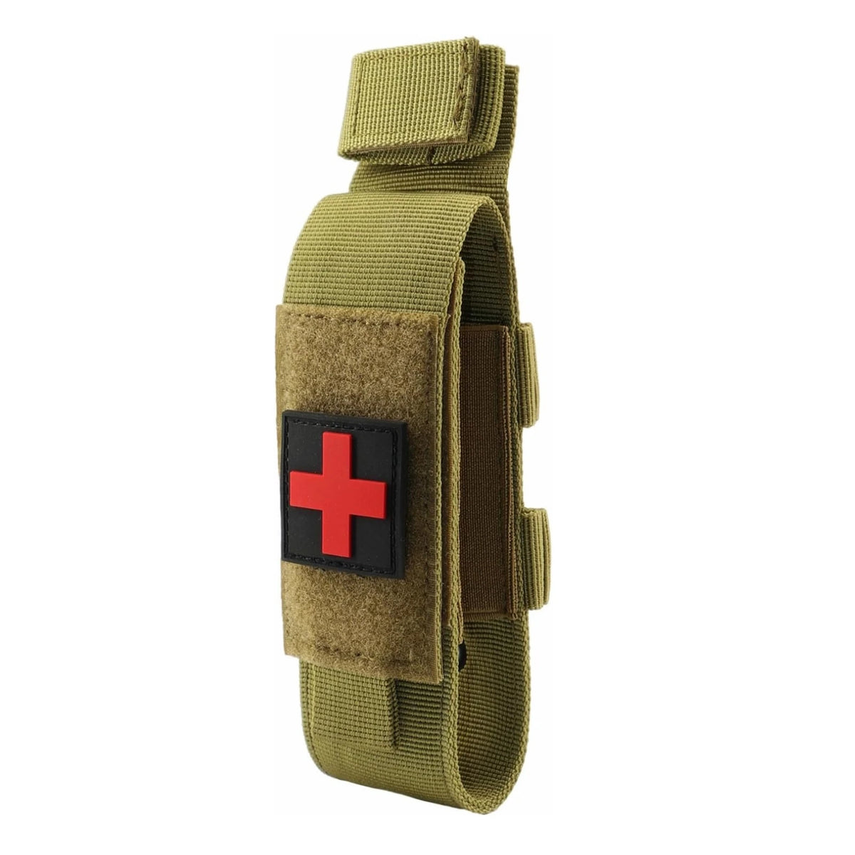 Tactical Molle Tourniquet Holder, Portable TQ Military First Aid Equipment Case & Trauma Medical Shear Pouch