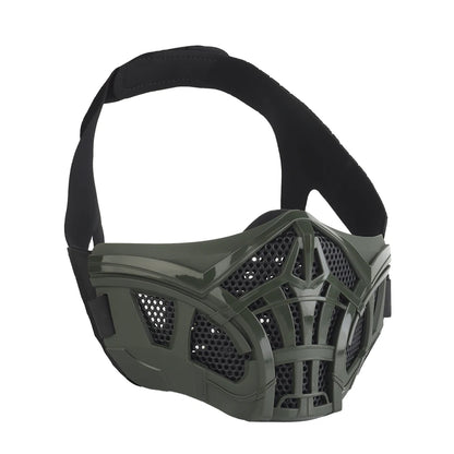 Scorpion Masks Tactical Hunting Paintball Airsoft CS Fight Half Masks Inner Silicone Breathable Halloween Part Cosplay Props