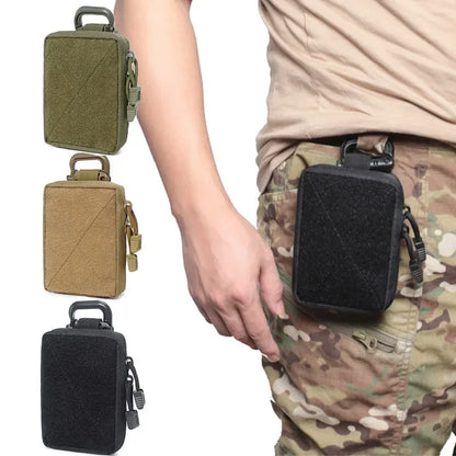 Portable Thick Outdoor Tactical Waist Bag Molle EDC Storage Bag, Medical Classification First Aid Kit, Outdoor Hunting Tool Kit