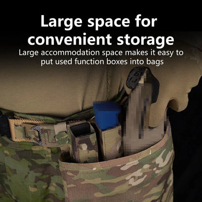 PHC Recovery Bag Foldable Utility Bag Duty Belt Mount MOLLE mounting Outdoor Equipment Accessories Waist magazine storage
