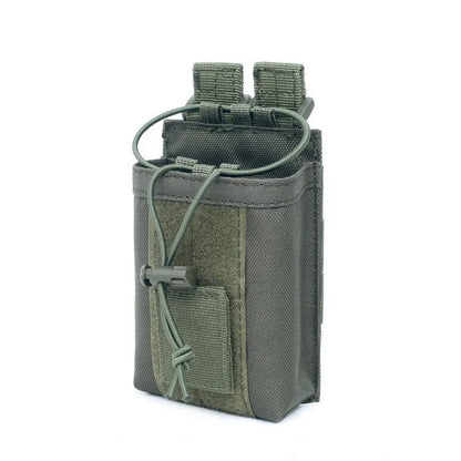 6 Style Tactical Molle Radio Holder Portable Walkie Talkie Pouch Case Radios Holster Bag Camping Hunting Accessories