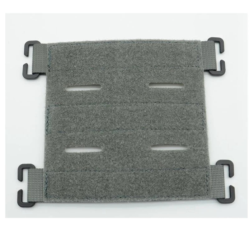 Molle Vest accesories Tactical Patches Adapter Backpack MOLLE Hook&Loop Panel Converter Ribbon Strip For Attching ID Patches