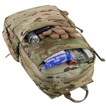 KRYDEX 14L Daypack Outdoor EDC Backpack Tactical Range Pack Travel Hiking Sport Hunting Lightweight Waterproof Backpack Bag