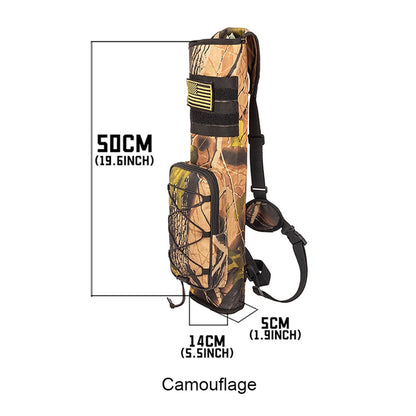 Archery Quiver Holder Bag Bottom Thickening Bow Storage Bag Adjustable Strap for Outdoor Archery Hunting Accessories