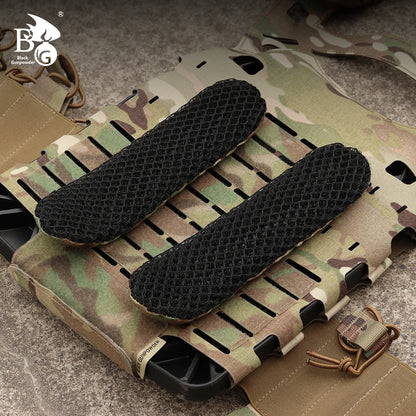 BG Tactical Vest Plate Carrier High Elastic Strong Cushioning Ventilated Pad Hunting Vest Paintball