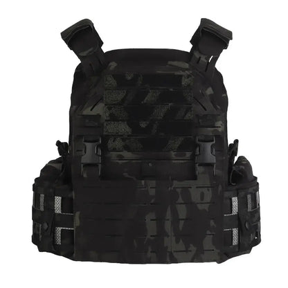 Tactical Vest LG4 Plate Carrier Laser Cut MOLLE Hunting Combat Protective Vest Side Radio Pouch CS Paintball Airsoft Vest Gear