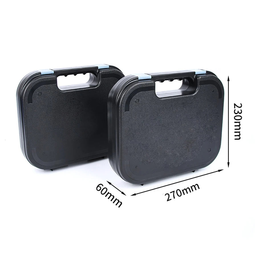 Tactical Handgun & Magazine Portable Gun Bag, Universal Pistol Safety Carrying Handbag Handbox, Hunting Tool Storage Case or Bag