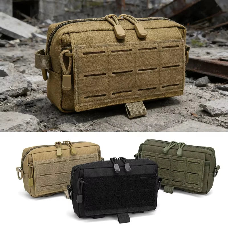 Compact Outdoor EDC Molle Tactical Pouch Utility Waist Belt Bag Medical Tools Hunting Accessories Pack
