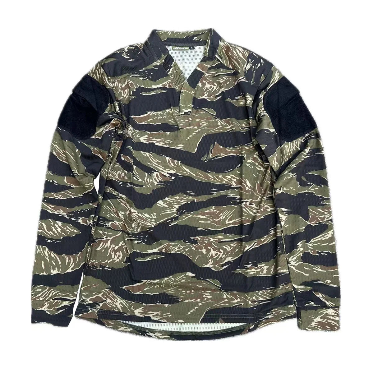 Velocity Style Rugby Shirt Quick Dry Tactical Long Sleeve T-shirt CAG Love Camo