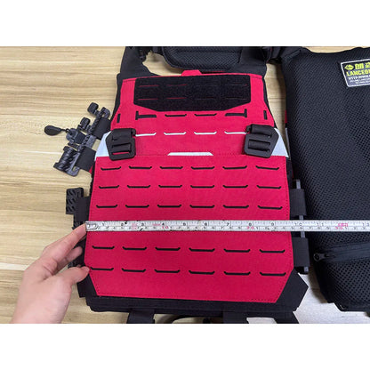 Lightweight Tactical Vest MOLLE Module Quick Disassembly CS Training Equipment Breathable Multifunctional Protection Rescue Vest