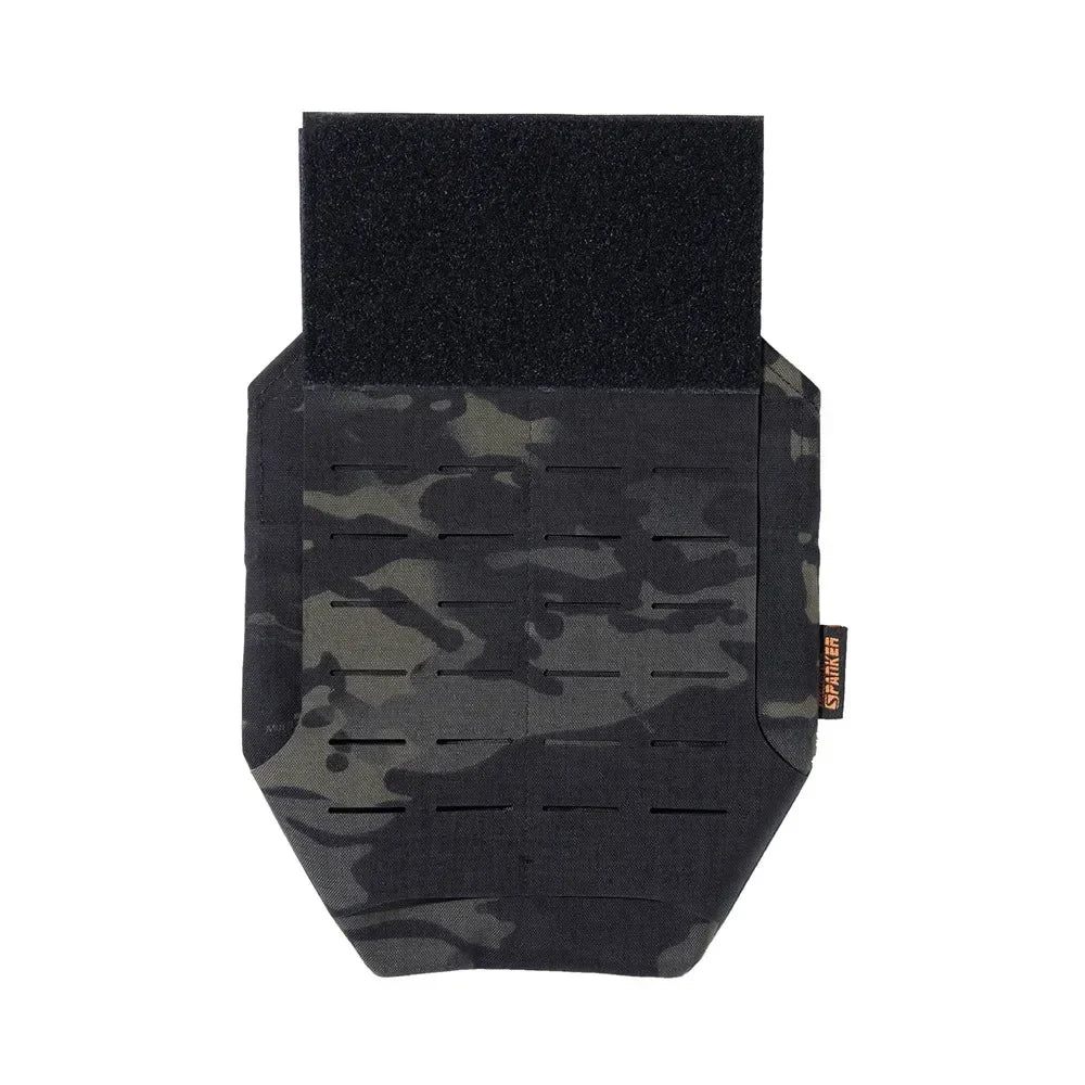 Tactical Molle Magazine Dump Pouch Protect Carrier Plate Pouch Magic Tape Vest Accessories Bag Belt Fanny Outdoor Pouch