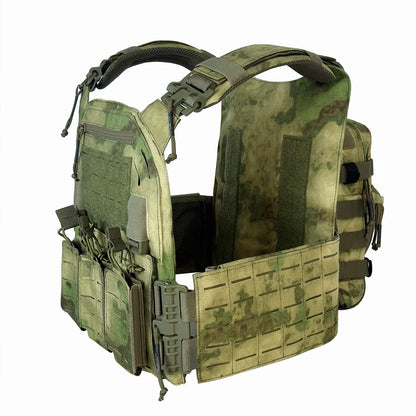 ZH02 EMERSONGEARS Nylon Combat suit laser cutting vest with 5.56 hydration backpack with 2L triple magazine pouch Set