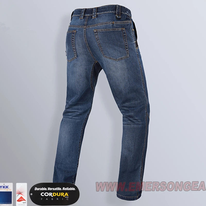 Emersongear Fashion Freedom Tactical Jeans Duty Cargo Trousers Ergonomic DENIM Pants Camping Hiking Hunting Outdoor