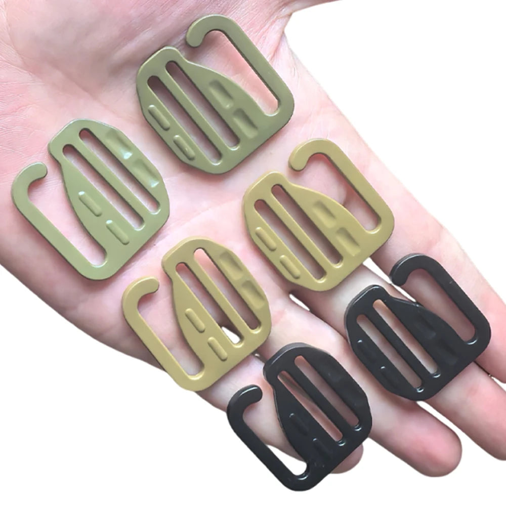 2pcs G Hook For Tactical FCPC Strap Airsoft Vest DON/DOFF Kangaroo MAG Pouch Connector Modular Attachment Point Accessories