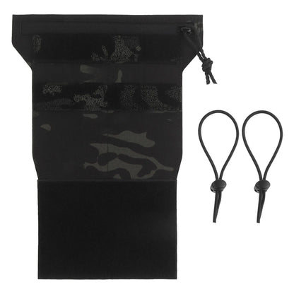 Tactic Chest Armor Management Panel Reusable Hunting Vest Panels Multi-Layer for Diary Card Battery Utility Storage Pouches