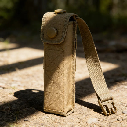 Molle Flashlight Pouch EDC Torch Holder Waist Bag Outdoor Camping Hiking Hunting Tool Organizer Multi-Purpose Scissor Case