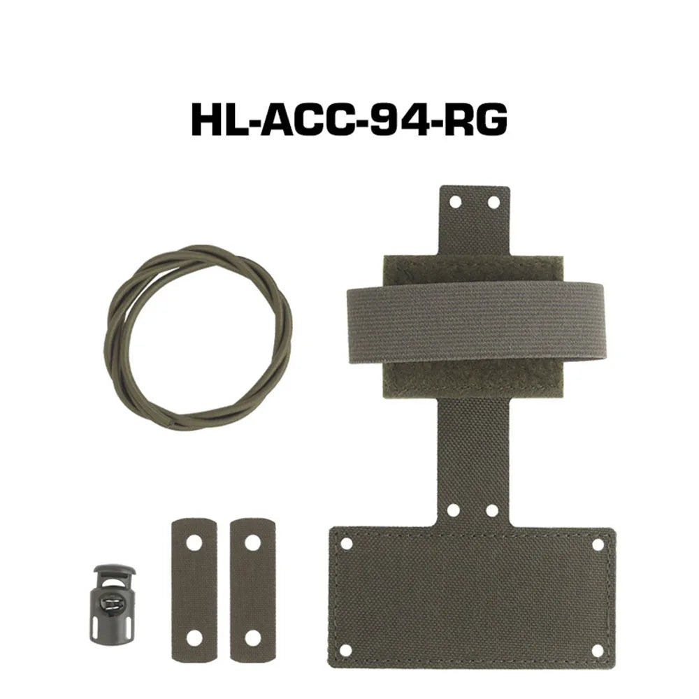 Tactical Hunting Helmet Night Vision Battery Pack Retainer NVG Battery Box Mounting Accessories Fixed Pouch Bag