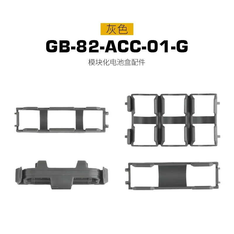 Tactical Battery Storage Box Molle Airsoft Vest Outdoory Modular Mag Pouch Waterproof Box For CR123/AAA/AA/18350/18650
