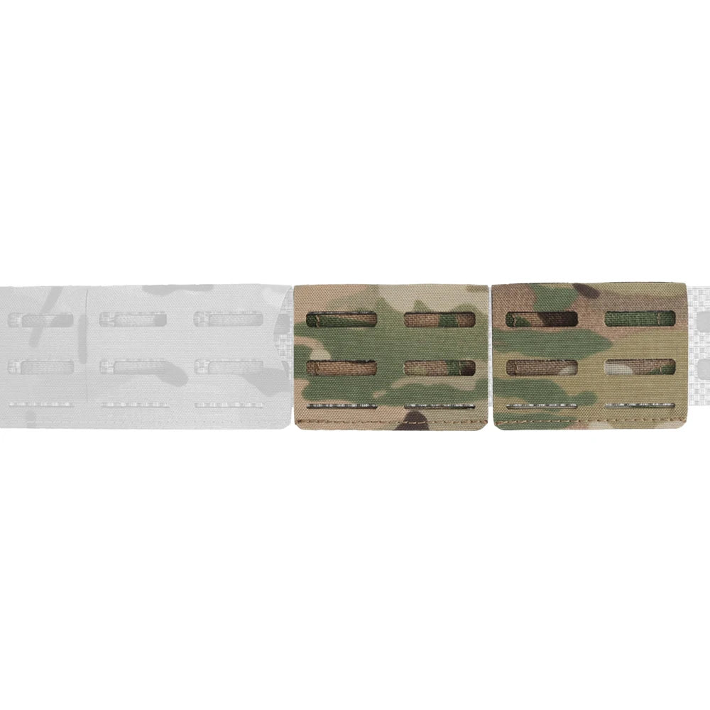 WRC Lightweight Combo Belt MOLLE Matte Attachment (3pcs) Fit Tactical MOLLE Expansion Wilderness Camping Walking