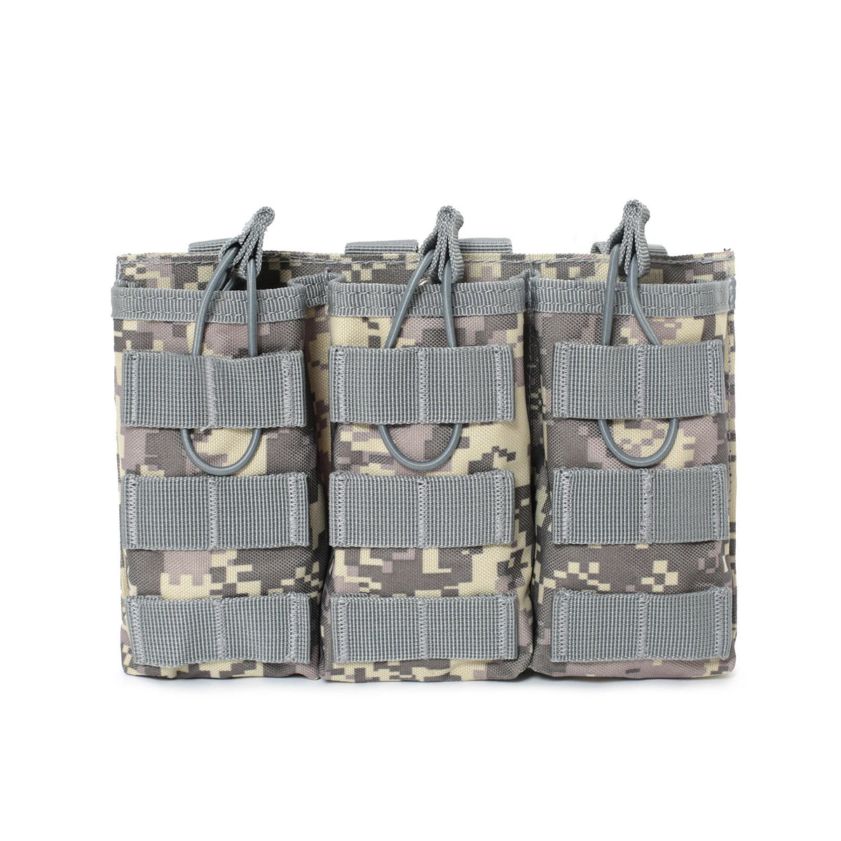 Tactical Triple Molle Magazine Pouches Airsoft AK 7.62 5.56mm M4 AR 15 Rifle Mag Bag Hunting Vest Accessories