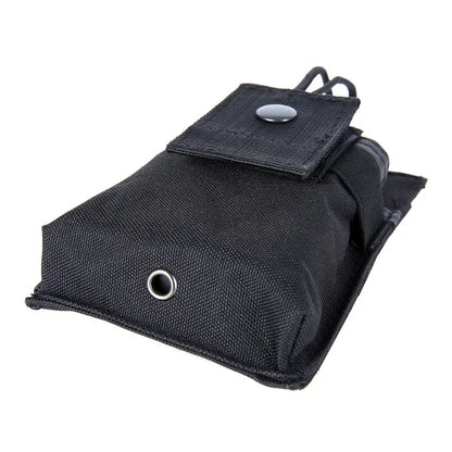 1000D Tactical Radio Pouch Walkie Talkie Holster Phone Holder Hunting Waist Belt Pack EDC Bag Molle Magazine Pouches