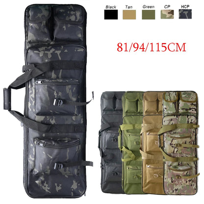 81 94 115cm Tactical Gun Bag Nylon Backpack Airsoft Bag Shooting Shoulder Bags For Hunting Accessories