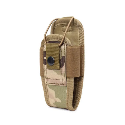 Molle Radio Walkie Talkie Pouch Outdoor Portable Interphone Holster Carry Bag for Hunting Camping Interphone Holster Pocket Bag