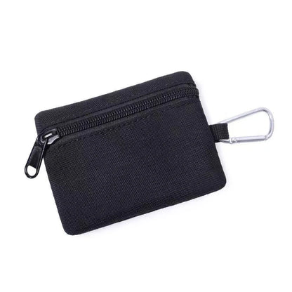 Outdoor Key Bag Coin Purse Sports EDC Toolkit Zipper Bag Wallet Keychain Zipper Pocket Portable Mini Purse Bag With Hook