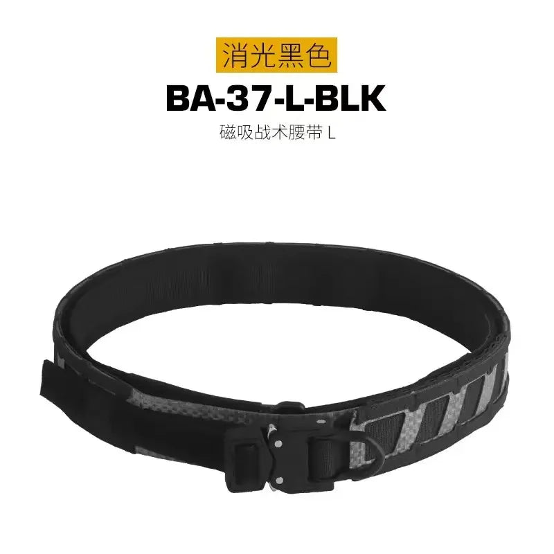 Hot Tactical Magnetic Quick Positioning Waist Belt M System Mounted with Inner and Outer Double-Layer Waist Belts