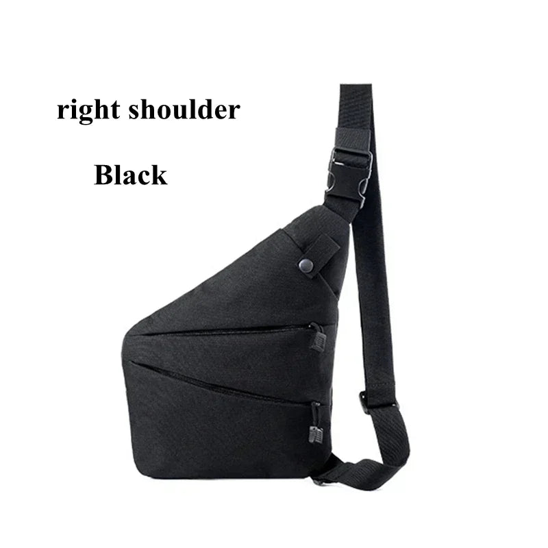 Concealed Carry Tactical Storage Gun Bag Multifunctional  Holster Pocket Men's Anti-theft Hunting Shoulder Chest Bag
