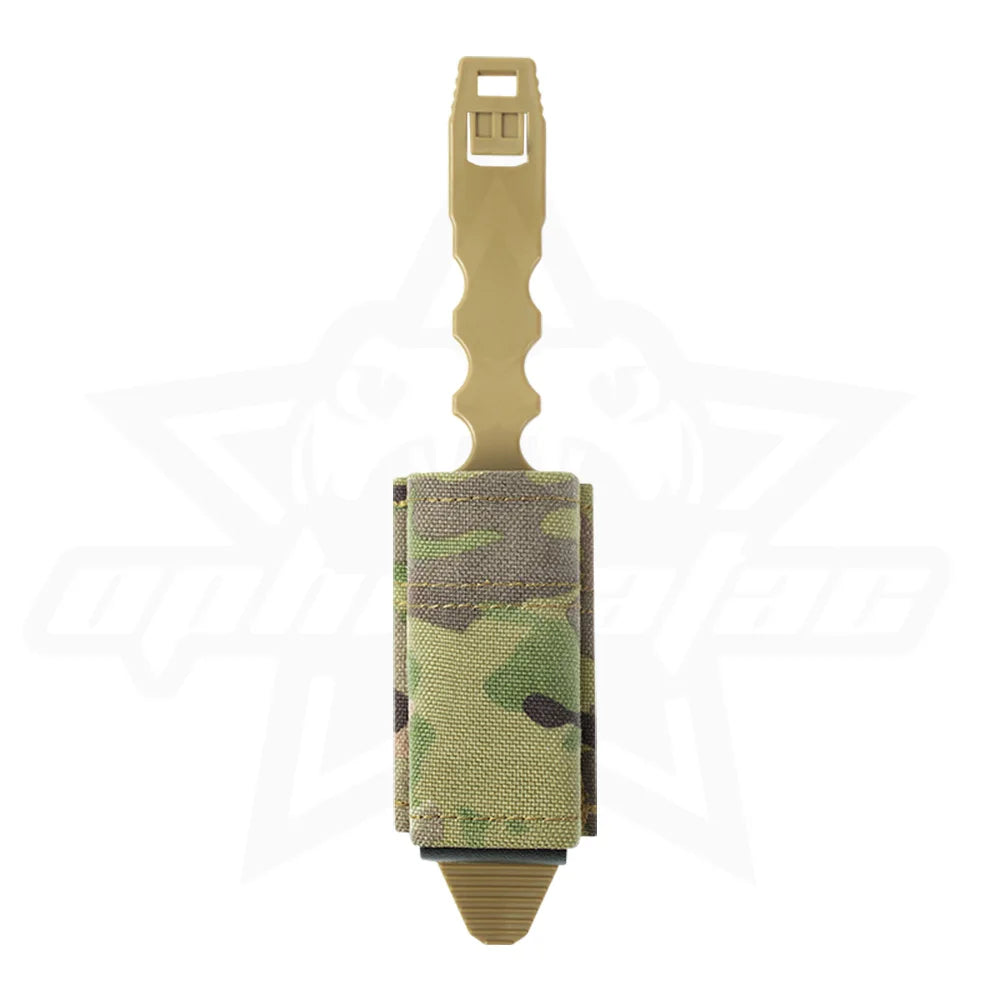 OPHIDIAN MOLLE Mag Pouch FAST 9MM Single/Double Mag Bag Hunting CS Games Air soft Holder With Nylon Support Clip
