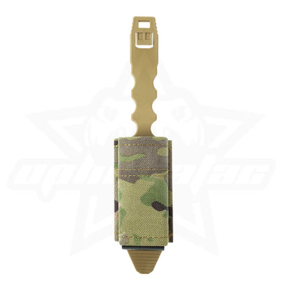 OPHIDIAN MOLLE Mag Pouch FAST 9MM Single/Double Mag Bag Hunting CS Games Air soft Holder With Nylon Support Clip