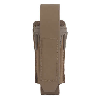 MOLLE Pistol Magazine Pouch 9mm .40 .357 .45ACP Single/Double Mag Holder Carrier for EDC Airsoft GBB Tactical Vest Belt