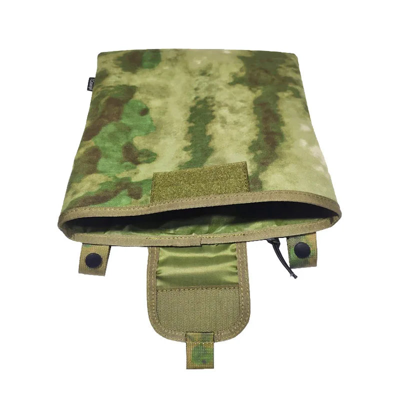 Tactical Vest Molle Dump Pouch Storage Bag Fold Recycling Bag Outdoor Sundry Bag