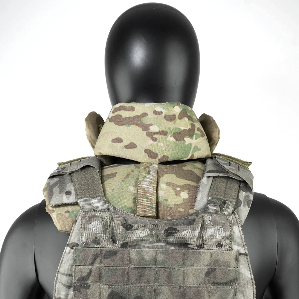 TCmaoyi Large-Area Protection Adjustable Tactical Neck Guard Neck Protector Tactical Vest Expansion Kit