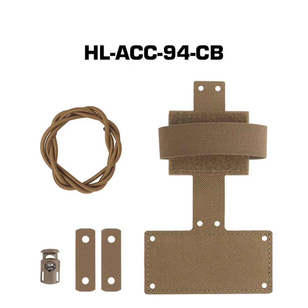 Tactical Hunting Helmet Night Vision Battery Pack Retainer NVG Battery Box Mounting Accessories Fixed Pouch Bag
