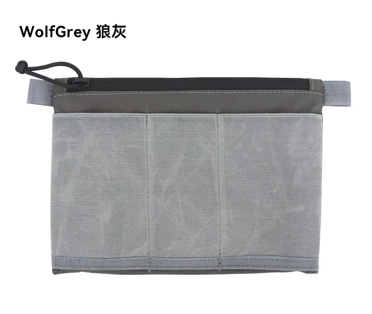 Backpack with Internal Puncture-Resistant Hook & Loop Storage Bag