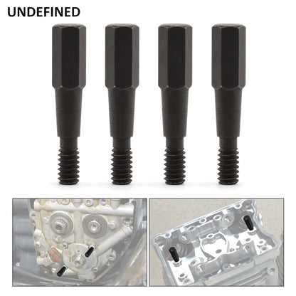 4pcs Black Oil Pump Tappet Lifter Block Guide Alignment Tools For Harley Big Twin Cam EVO XL Sportster Dyna Fat Bob Touring