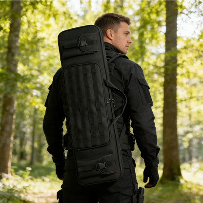 Hot Tactical Rifle Bag 120cm/90cm Gun Carrying Case Hunting Gun Bag Rifle Case Shotguns Transport Backpack with Pistol Holster