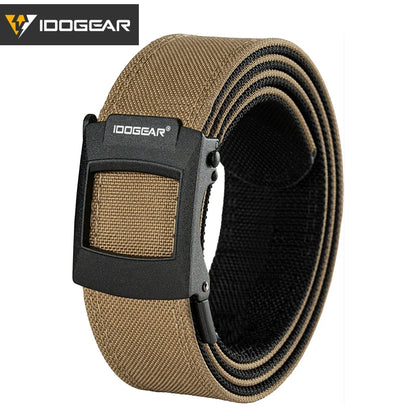 IDOGEAR 1.5 Inch Hard Tactical Belt With Adjustable Buckle 1000D Nylon for EDC CCW Duty Use 3448