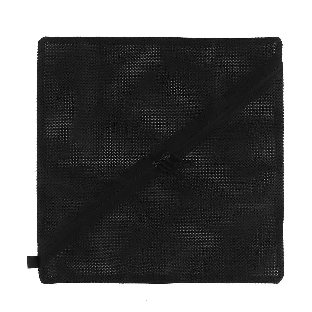 Tactical Style Mesh Pouch Outdoor Camping Travel Clothing Hat Storage Bag Clutter Recycling Pack Breathable Quick Drying 16x16"