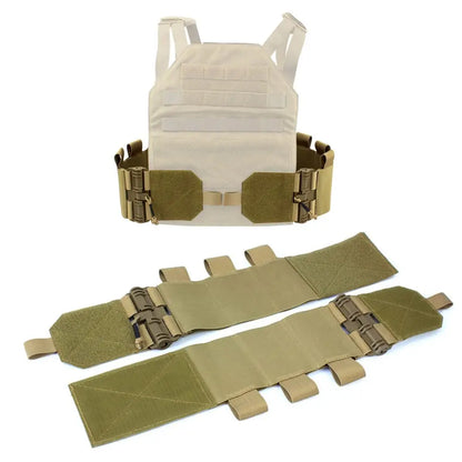 Tactical Cummerbund Waist Cover FCSK Vest Quick Release Cover Universal Plate Carrier Elastic Conversion Vest Gear Accessories