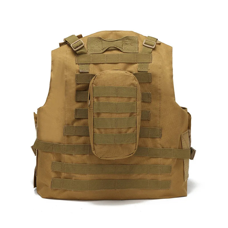 600D oxford Tactical Vest Mens Military Hunting Vest Field Battle Airsoft Molle Waistcoat Combat Assault Plate Carrier Vest