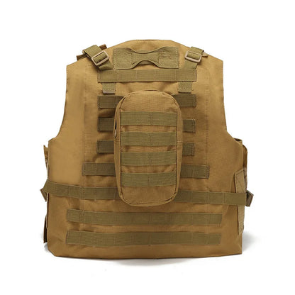 600D oxford Tactical Vest Mens Military Hunting Vest Field Battle Airsoft Molle Waistcoat Combat Assault Plate Carrier Vest