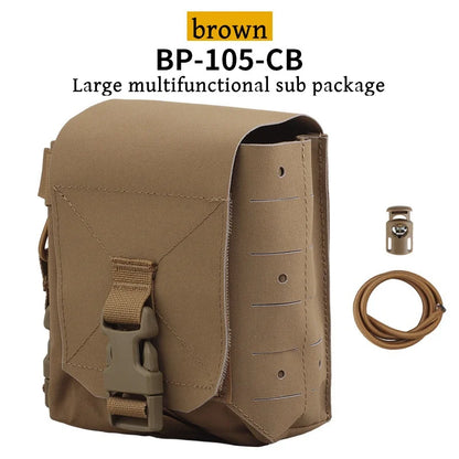 Multi-purpose Mutant Pouch Harris 152 MPU5 Radios Water Bottles Bag Night Vision Goggles 556 Mag Carrier MOLLE Airsoft