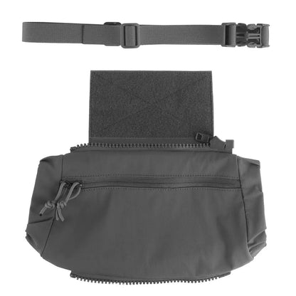 Tactical Multifunctional Hand Warm Drop Bag Muff Hand Warmer Pouch Stowable Fanny Pack for Winter Airsoft Hunting Camping