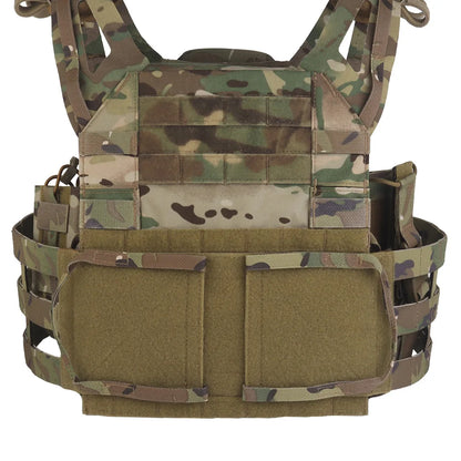 JPC R Series Tactical Vest Plate Carrier Set Modular Quick Release Assault Hunting Combat Airsoft Vest Body Armor MOLLE System