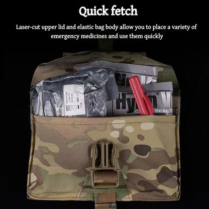 Men's waist bag, nylon hiking water bottle, mobile phone bag, outdoor sports hiking camping belt bag