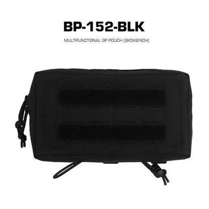Tactical Multifunctional GP pouch (9x5x2inch) Outdoor Sports Waist Molle Belt Pouch Accessory Bag