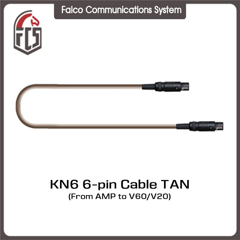 FCS-TACTICAL V20 PTT Single Communication Channels for AMP Headset and PRC148 152 Radios